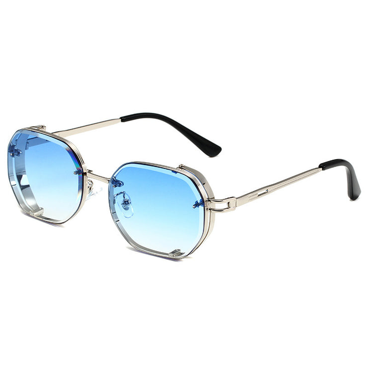 Metal Fat Edge Square Frame New Men&