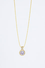 Stainless Steel Baguette Necklace For Women