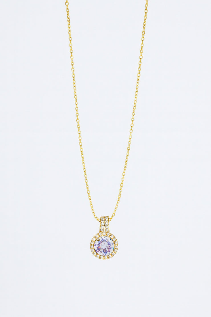 Stainless Steel Baguette Necklace For Women