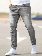 Men's Slim-fit Stretch Jeans Pants