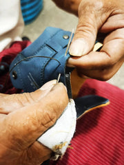 Men's Handmade Stitching Casual Shoes Flats Outdoor Walking Sneakers