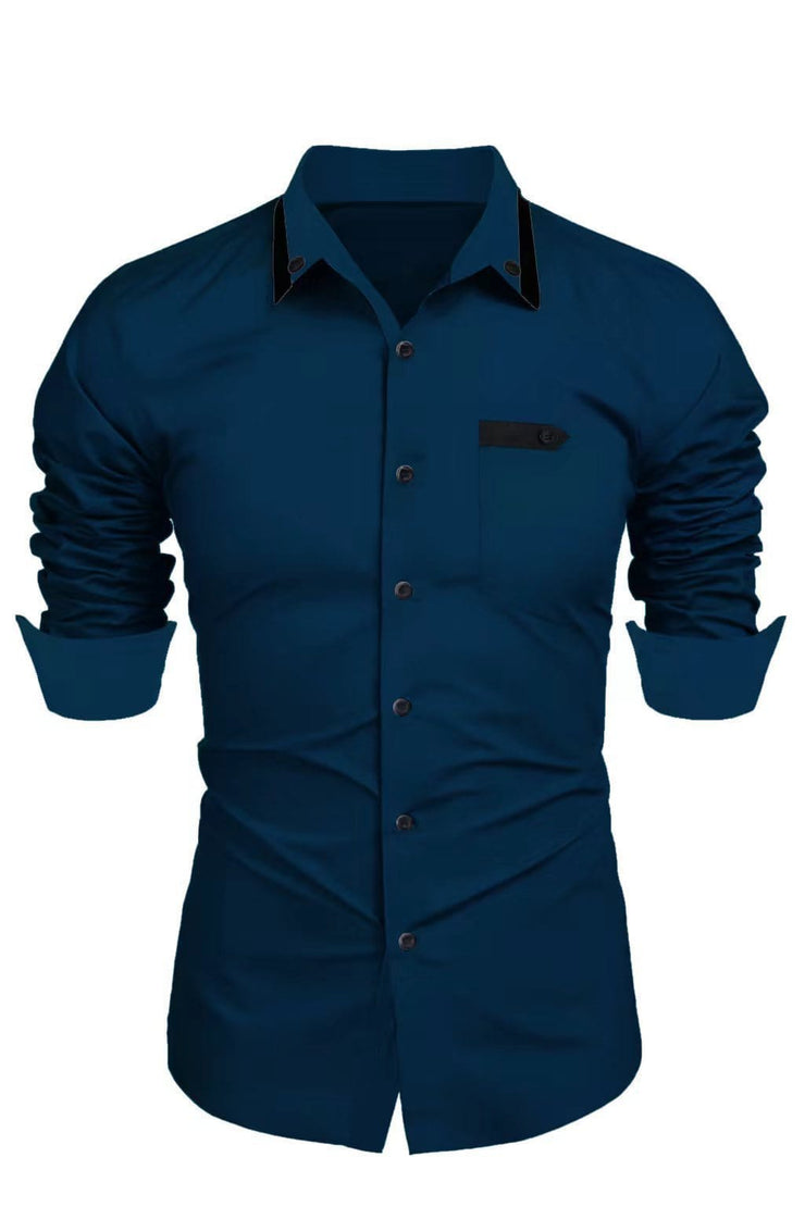 Fluid Apparel Shop Shirts Navy Blue / L Men&