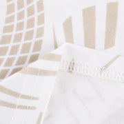 Fluidapparelshop Dresses Elegant Women's White Sheath  Sexy Slim Fit Long Sleeves Embroidered Dress
