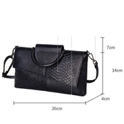 Fluidapparelshop Handbag black High Quality Soft PU Leather Handbag  Luxury Purses