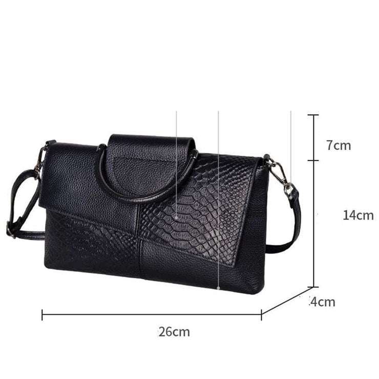 Fluidapparelshop Handbag black High Quality Soft PU Leather Handbag  Luxury Purses