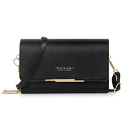 Fluidapparelshop Handbag black Women's Wallet Korean Handbag Multi Card Large Capacity Casual Shoulder Bag Mobile Phone Packet