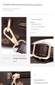 Fluidapparelshop Handbag Soft Genuine Leather Small Handbag Boston Leather Pillow Bag Cowhide Messenger Bag Eye Catching Designer Bag