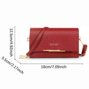 Fluidapparelshop Handbag Women's Wallet Korean Handbag Multi Card Large Capacity Casual Shoulder Bag Mobile Phone Packet