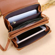 Fluidapparelshop Handbag Women's Wallet Korean Handbag Multi Card Large Capacity Casual Shoulder Bag Mobile Phone Packet