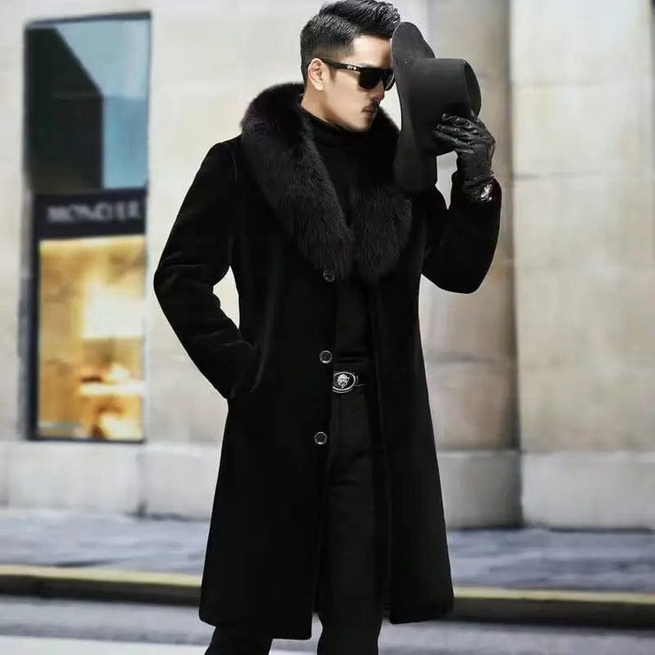 Fluidapparelshop Jackets 12 / CHINA / Asian size L New imitation fox fur grass oversized plush men&