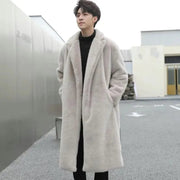 Fluidapparelshop Jackets 7 / CHINA / Asian size M New imitation fox fur grass oversized plush men's coat, autumn and winter