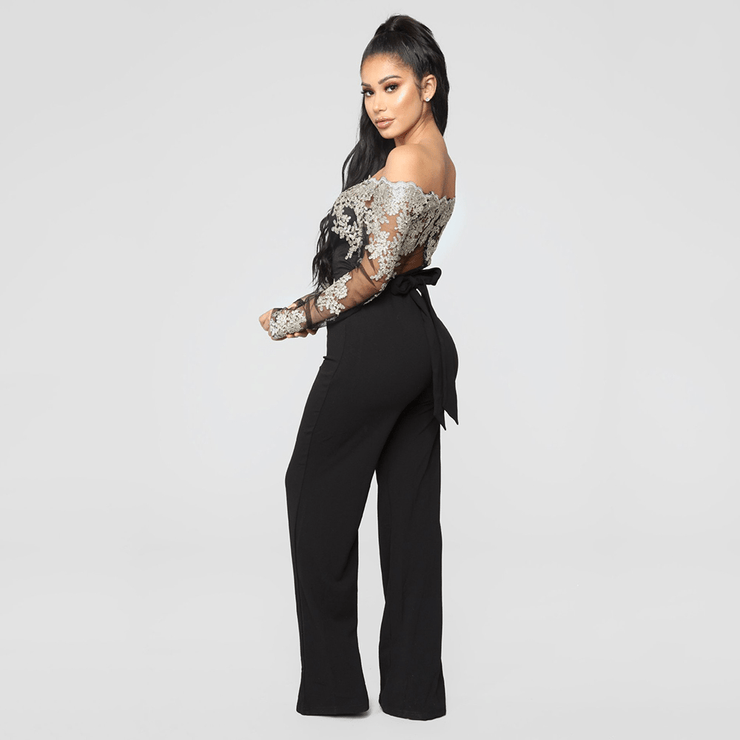 Fluidapparelshop Jumpsuit Women Elegant Slim  Fit Jumsuit Women Elegant Slim Fit Jumpsuit