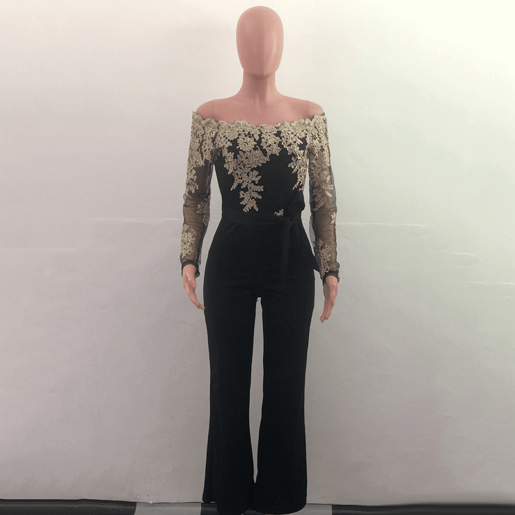 Fluidapparelshop Jumpsuit Women Elegant Slim  Fit Jumsuit Women Elegant Slim Fit Jumpsuit