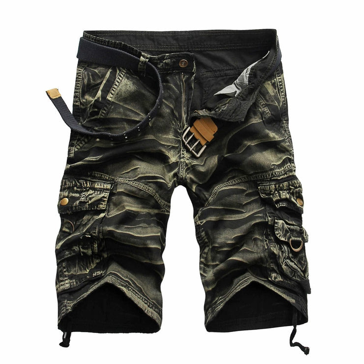 Fluidapparelshop Shorts 军绿迷彩(军绿迷彩) / 34(34) Men&