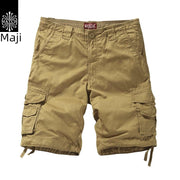 Fluidapparelshop Shorts 经典卡其 / 3XL Trendy  Machi Casual Multi-Pocket  Shorts