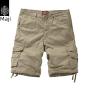 Fluidapparelshop Shorts 杏色 / 4XL Trendy  Machi Casual Multi-Pocket  Shorts