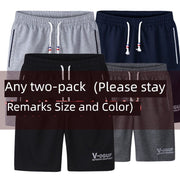 Fluidapparelshop Shorts Any two pieces to take a picture of the message size color(6188) / L/40.00 kg-50.00 kg Men's Summer Athleisure 5 Points Quick-Dry Basketball Shorts