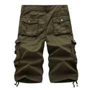 Fluidapparelshop Shorts Men's Trendy Summer Multi-Pocket Workwear Outdoor Casual Shorts