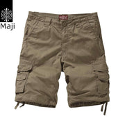 Fluidapparelshop Shorts 浅卡其 / S Trendy  Machi Casual Multi-Pocket  Shorts