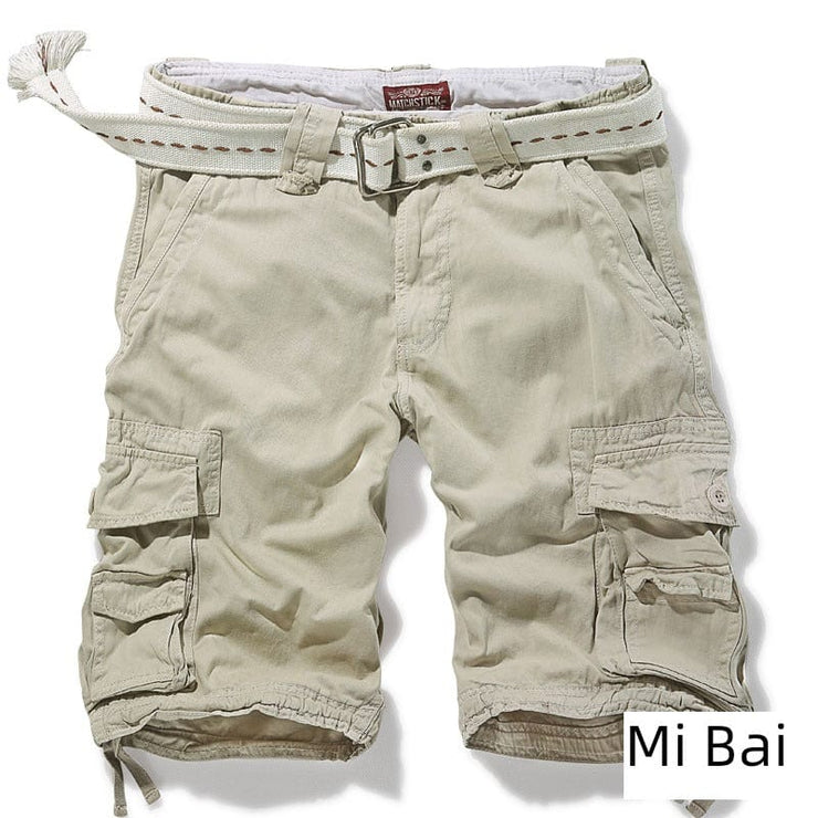 Fluidapparelshop Shorts Trendy  Machi Casual Multi-Pocket  Shorts