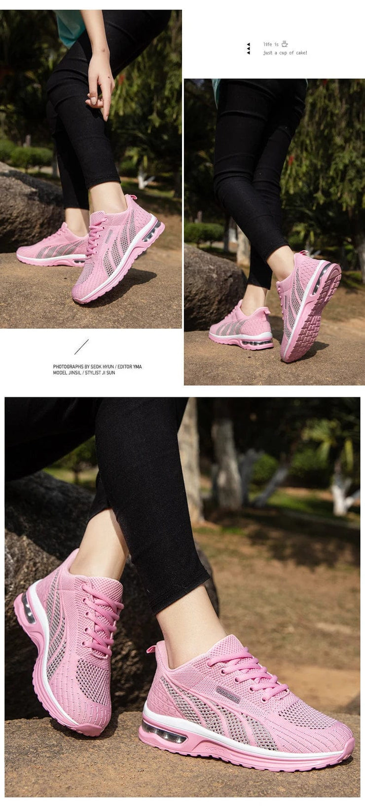 Fluidapparelshop Sneakers Breathable Mesh Women Running Shoes Ladies&