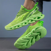 Fluidapparelshop Sneakers Large Size Men's Running Shoes Breathable Lightweight Sports Trainers .