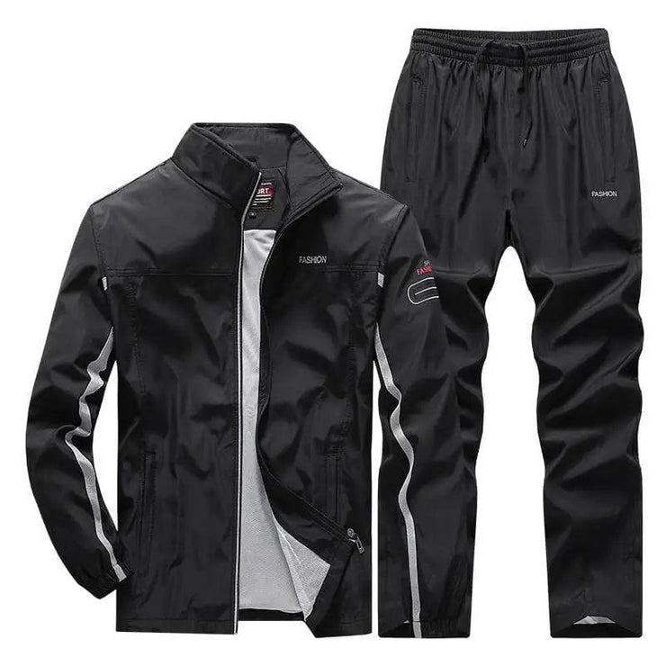 Fluidapparelshop Tracksuit black / 3XL Men&