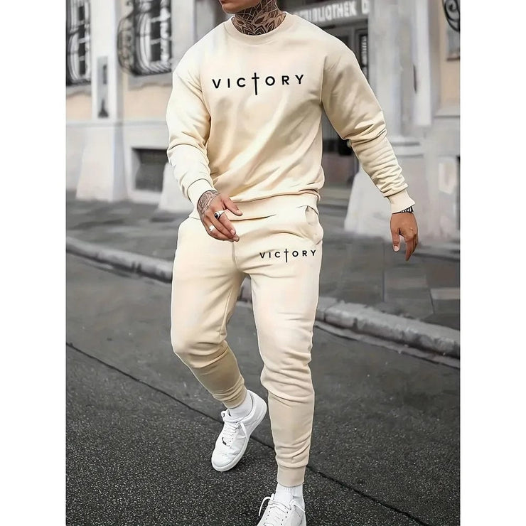 Fluidapparelshop Tracksuit Champagne / US EU Size-L Men&