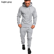 Fluidapparelshop Tracksuit GRAY / S Men's Tracksuits Sports Wear Camo Jogging Suits Hooded Tracksuit