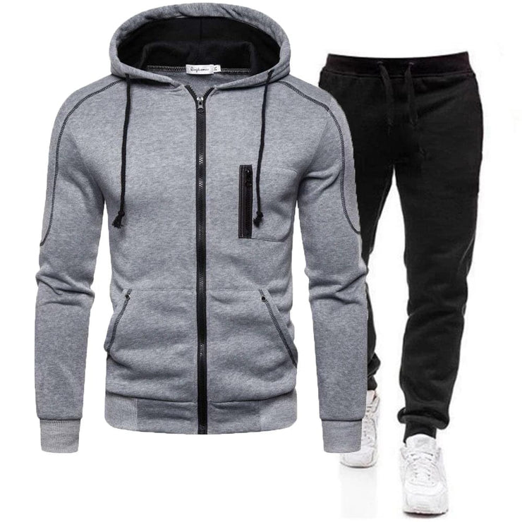 Fluidapparelshop Tracksuit Grey Suit / M Men&