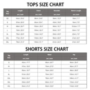 Fluidapparelshop Tracksuit Men's Mesh T-shirt Sweatpants  Casual Short-sleeved T-shirt Sportswear Set