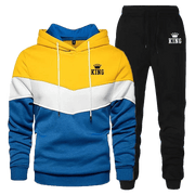 Fluidapparelshop Tracksuit Men's Tracksuit Running Casual Hoodies Sweatpants Two Piece Sets Winter Sports Suit Outdoor Sweatshirt Set