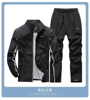 Fluidapparelshop Tracksuit Men's Tracksuit , Running Sets , Jogging Sports Jacket+Pants Sweatsuit