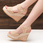 Women Summer Wedges Sandals